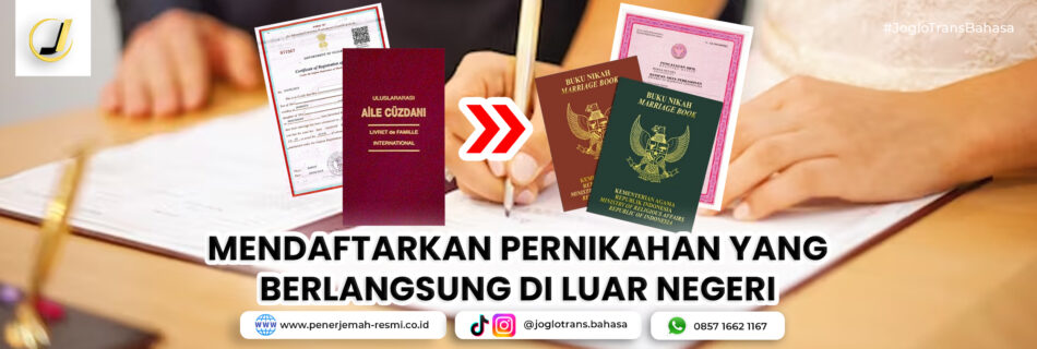 Mendaftarkan Pernikahan yang